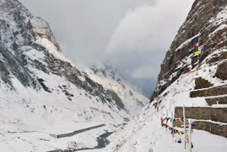 Snowfall in Lahaul Spiti