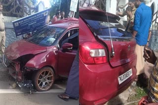 pta accident  Porter Died After Hit By A Car  Punalur Moovatupuzha State Highway accident  Car Accident in Pathanamthitta  accident news kerala  കാറിടിച്ച്‌ ചുമട്ടു തൊഴിലാളി മരിച്ചു  കാറിൽ നിന്നും ബിയർ കുപ്പികൾ കണ്ടെടുത്തു  പുനലൂര്‍ മൂവാറ്റുപുഴ സംസ്ഥാന പാതയില്‍ അപകടം  അമിത വേഗതയില്‍ എത്തിയ കാര്‍ ഇടിച്ച് അപകടം  കാര്‍ നിയന്ത്രണം വിട്ട് അപകടം