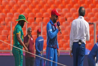 Cricket World Cup 2023  South Africa vs Afghanistan Toss Report  South Africa vs Afghanistan  Hashmatullah Shahidi  Temba Bavuma  ഏകദിന ലോകകപ്പ് 2023  ദക്ഷിണാഫ്രിക്ക vs അഫ്‌ഗാനിസ്ഥാന്‍  ടെംബ ബാവുമ  ഹഷ്‌മത്തുള്ള ഷാഹിദി