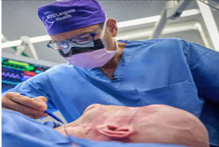 The first eye transplant surgery was performed in America