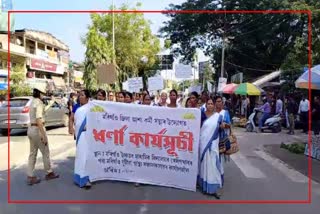 Asha Karmi protest