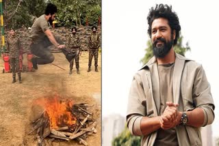 Vicky Kaushal shares his fire stunts videos