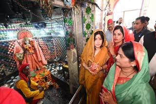 SP MP Dimple Yadav in Niwari