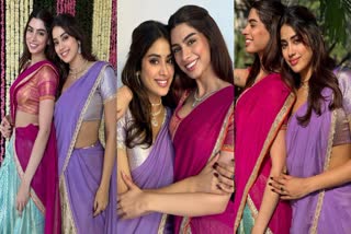 Janhvi Kapoor Khushi Kapoor Latest Photos