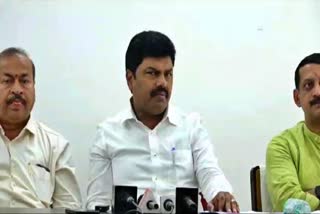 MP B Y Raghavendra addressed the press conference.