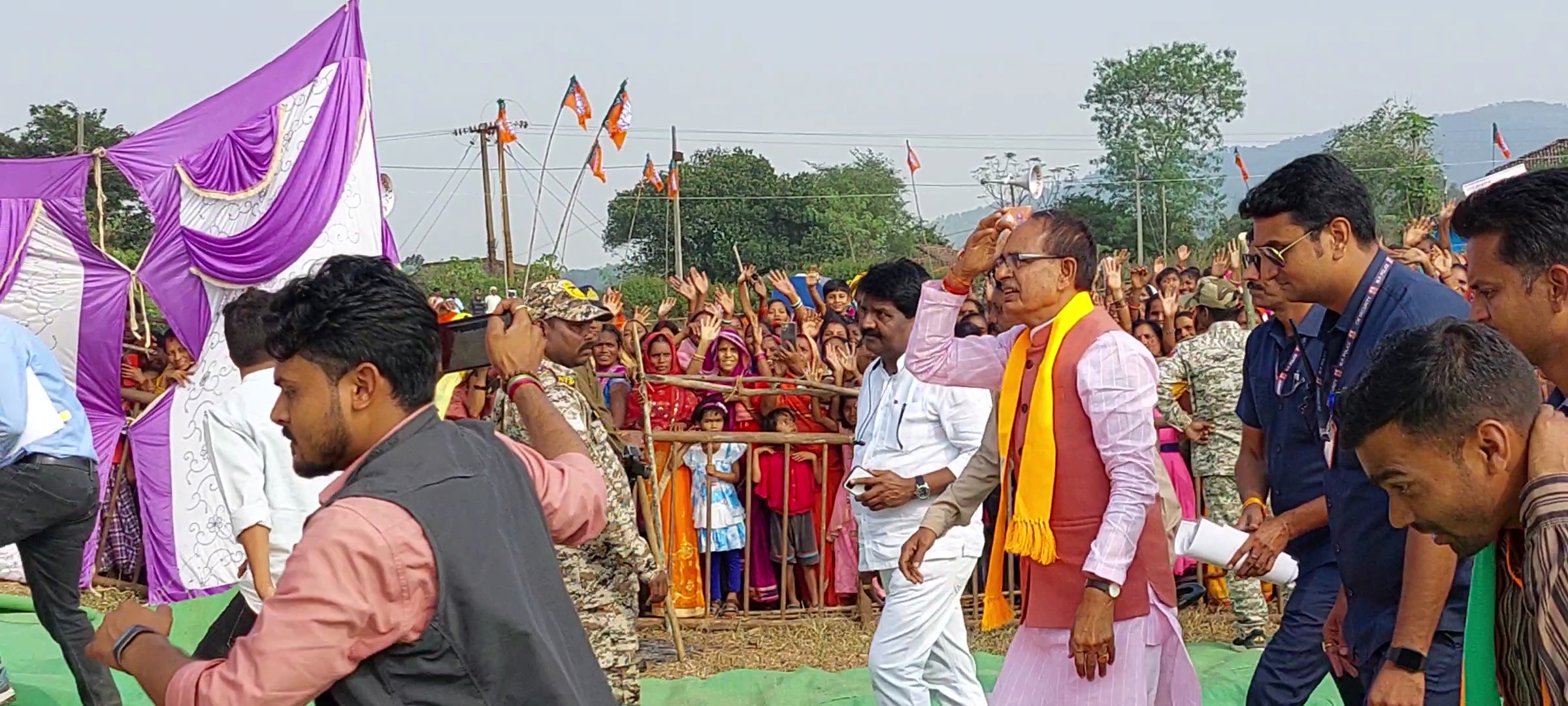 cm shivraj in balaghat