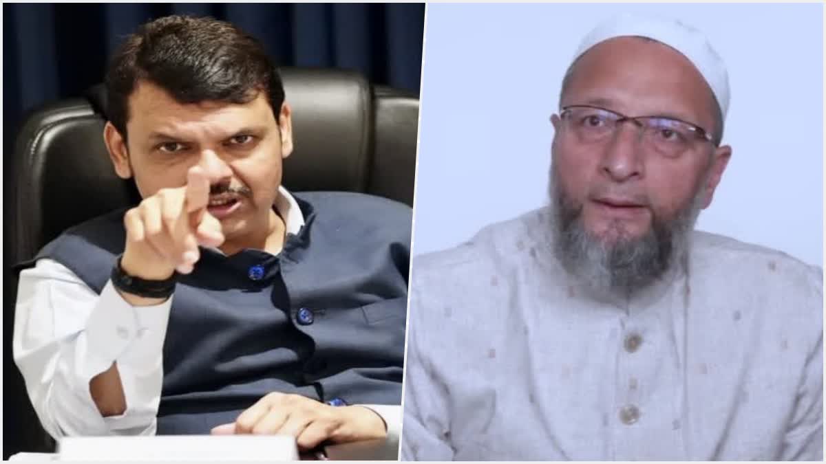 Maharashtra Assembly Election 2024 Devendra Fadnavis criticized AIMIM Chief Asaduddin Owaisi over Chhatrapati Sambhajinagar name change politics