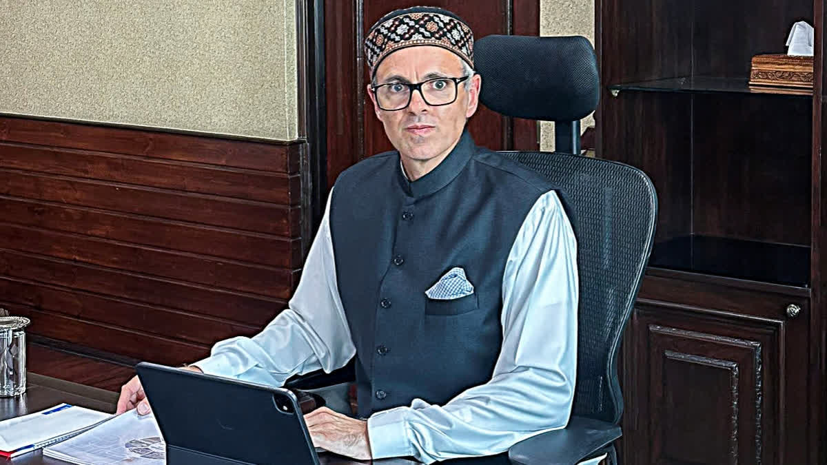 File - Jammu & Kashmir Chief Minsiter Omar Abdullah