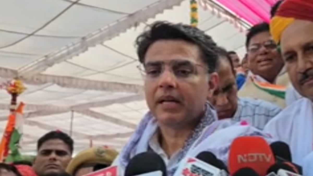 Sachin Pilot verbal attack on BJP