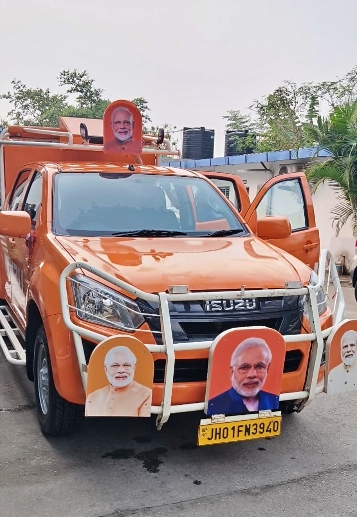 PM Modi Road Show in Ranchi