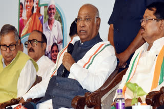 Kharge Targets PM Modi, BJP For Linking 'Red Book' Of Constitution With 'Urban Naxalism'