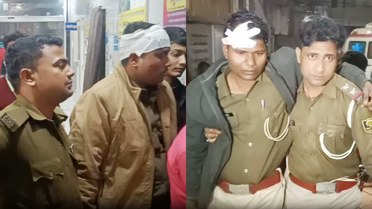 सहरसा में पुलिस पर जानलेवा हमला