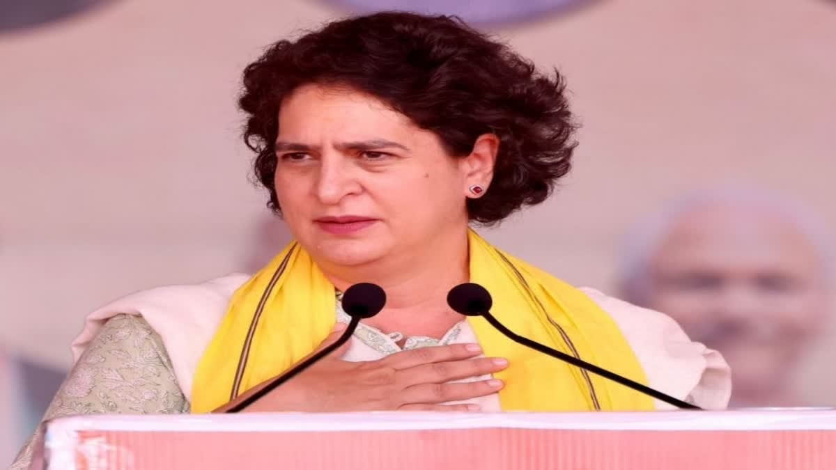 Priyanka Gandhi reaches HP, to attend Congress govt's first anniversary celebrations on December 11