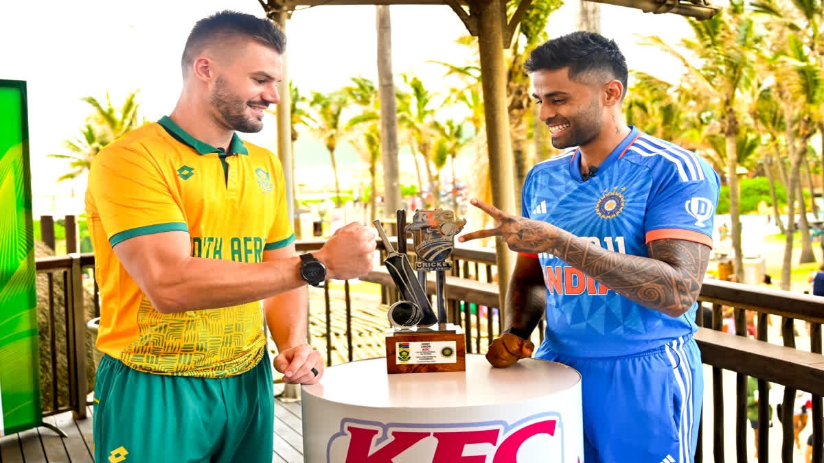 India will be aiming to start the bilateral T20I series against South Africa on a winning note on Sunday when they lock horns against the Proteas. Suryakumar Yadav will lead the Indian side while the South African team will be captained by Aiden Markram.