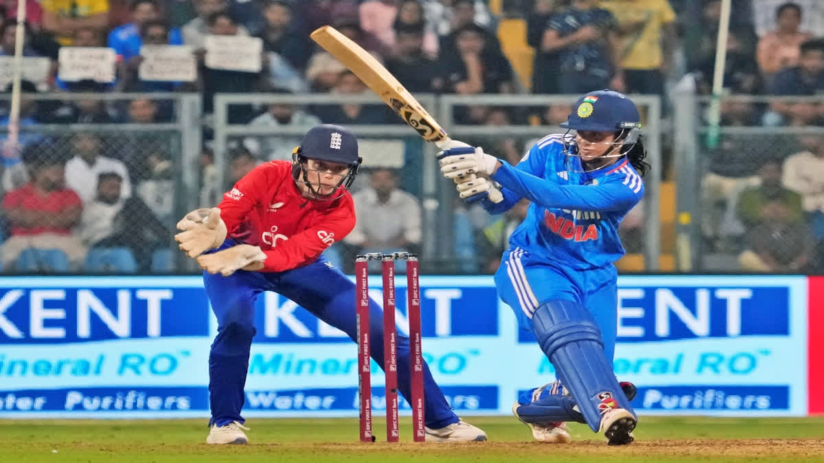 India Women, who had lost the three-match T20 series, registered a consolation win in the third and final game played at the iconic Wankhede Stadium. India first bundled out England Women for 126 and then romped home in 19 overs, courtesy opener Smiriti Mandhana's run-a-ball 48.