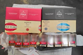 Illegal cigarettes worth fourteen and a half crores seized by Directorate of Revenue Intelligence in mumbai