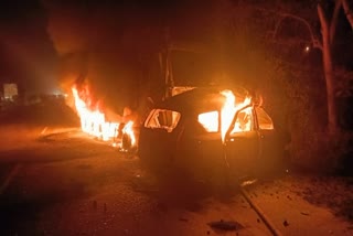 SUV catches fire after accident in UPs Bareilly, eight charred to death