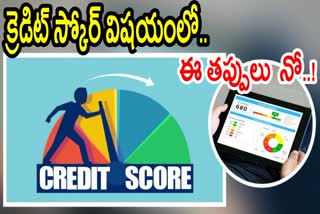 credit score mistakes