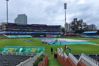 Toss delayed due to rain at Kingsmead