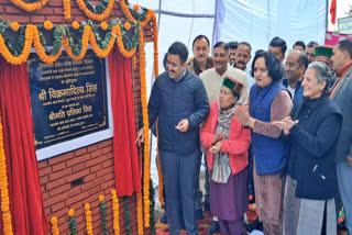 PWD Minister inaugurated projects in Mandi