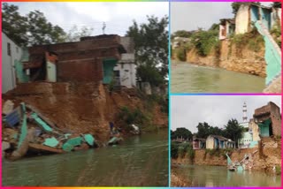 Gunjana_River_Floods_Houses_Washed_Away