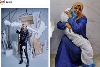 Zara faces backlash over its ad campaign on social media; users equate images used to map of Palestine