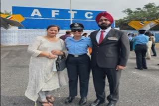 jeevanjot kaur flying officer family proud moment