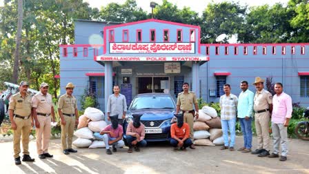 ಅಡಿಕೆ ಕಳ್ಳರ ಬಂಧನ