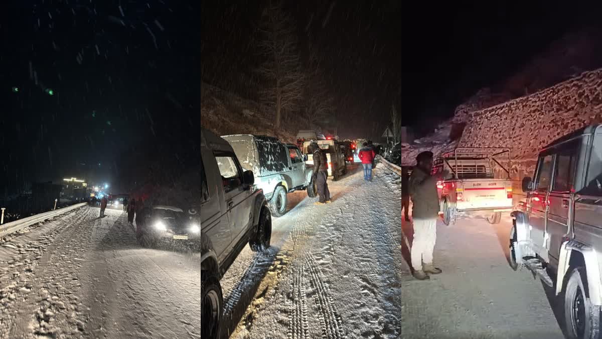 MANALI POLICE RESCUED 100 VEHICLES