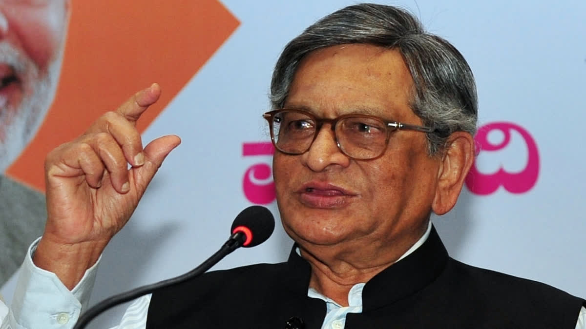 Former Karnataka Chief Minister S M Krishna passed away at his residence in Bengaluru early Tuesday.