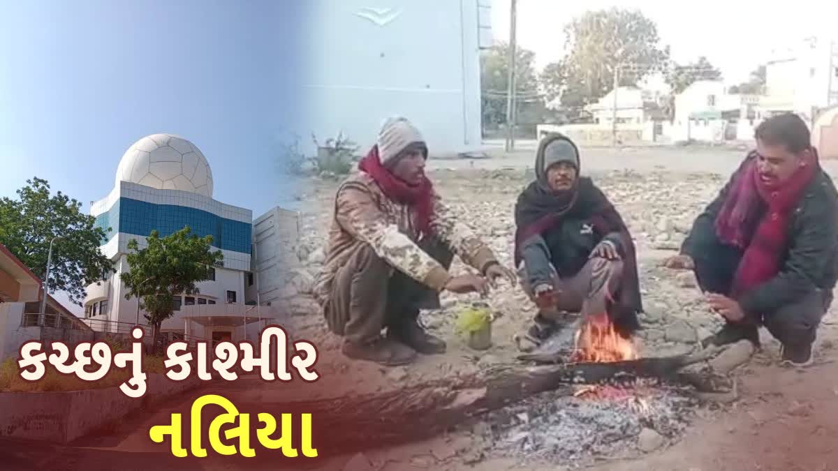 કચ્છનું કાશ્મીર ગણાતું નલિયા ઠંડુગાર