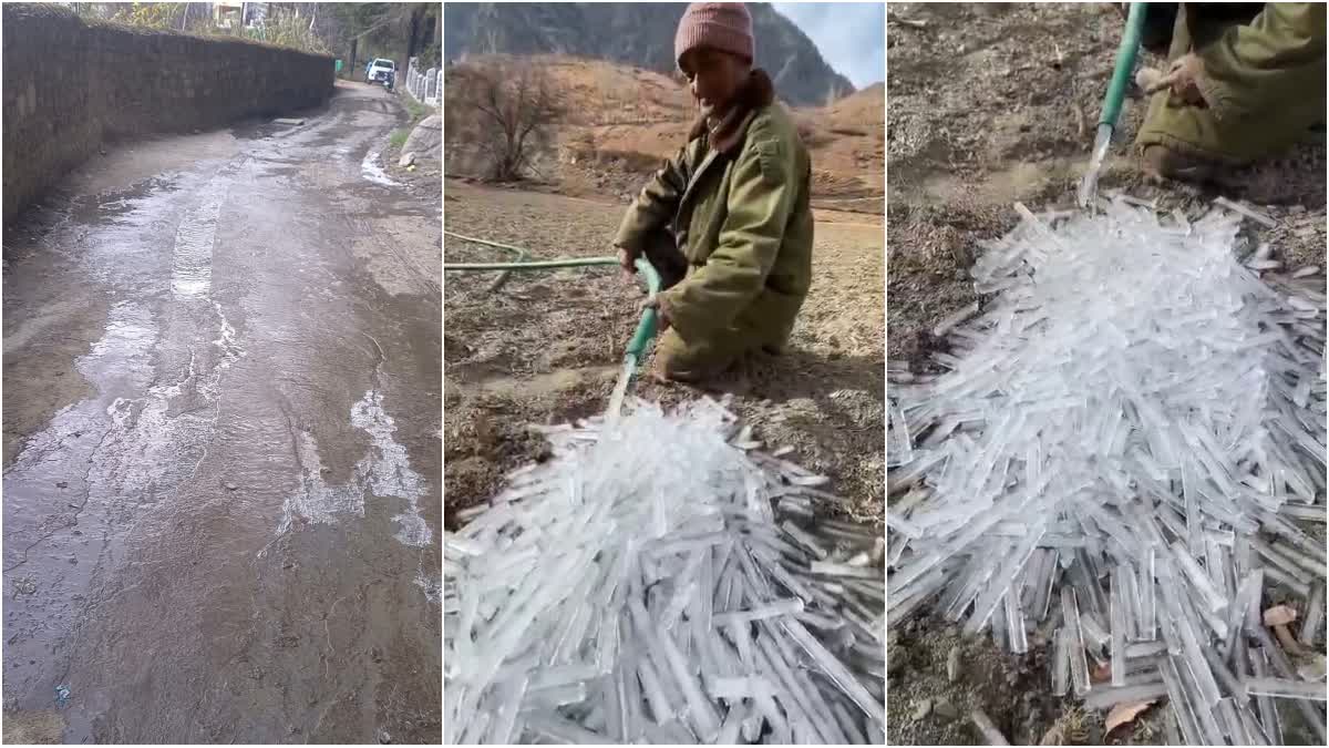 WATER FREEZING IN LAHAUL SPITI