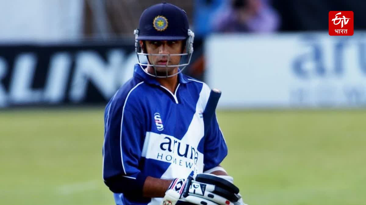 Rahul Dravid Played for Scotland