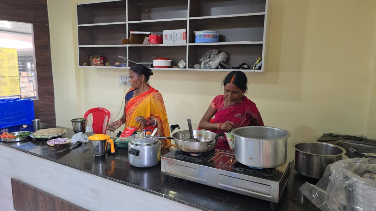 COOKING FOOD FOR THEIR LIVELIHOOD