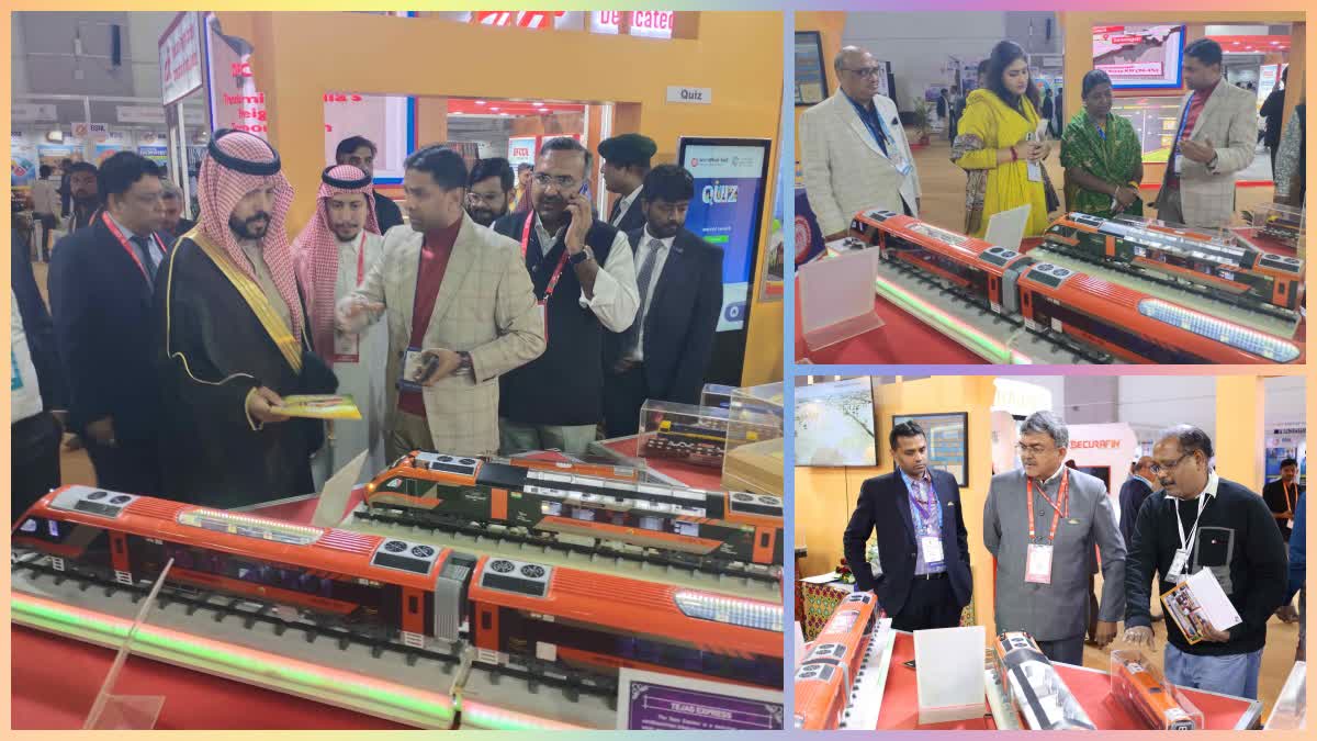 Railway exhibition at Rising Rajasthan Global Expo