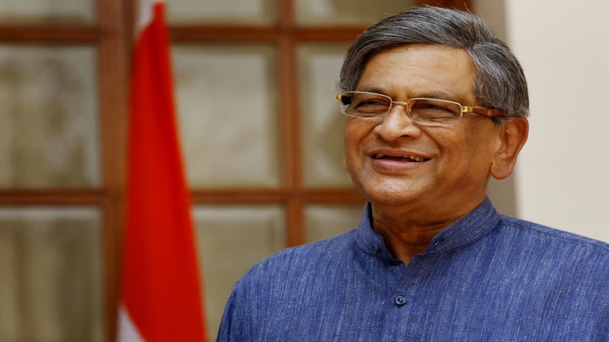 File image of Former Karnataka CM S M Krishna