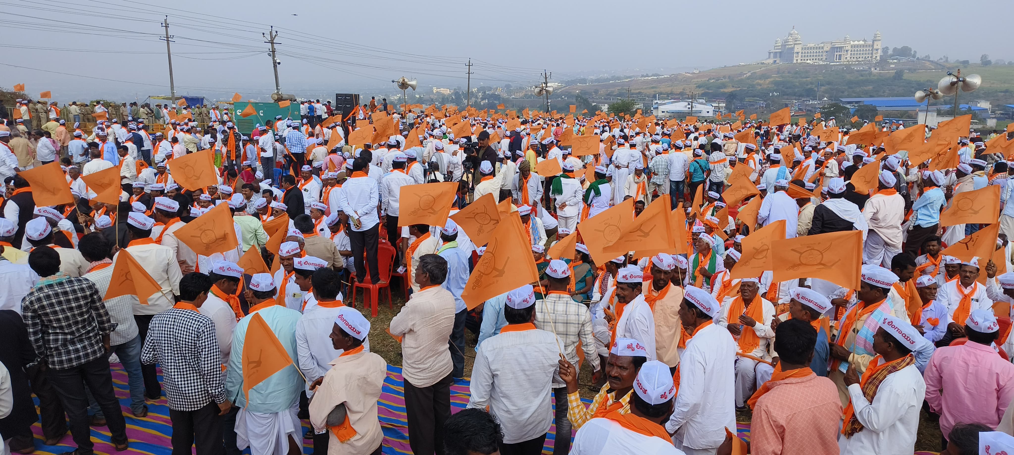 ಬೆಳಗಾವಿಯಲ್ಲಿ ಪಂಚಮಸಾಲಿ ಮೀಸಲಾತಿ ಹೋರಾಟ