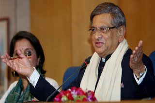 The 92-year-old S M Krishna passed away at his Bengaluru residence early Tuesday morning