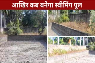 Swimming pool construction in MCB