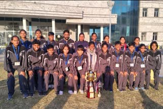 Jharkhand girls football team beat Haryana in 68th National School Games