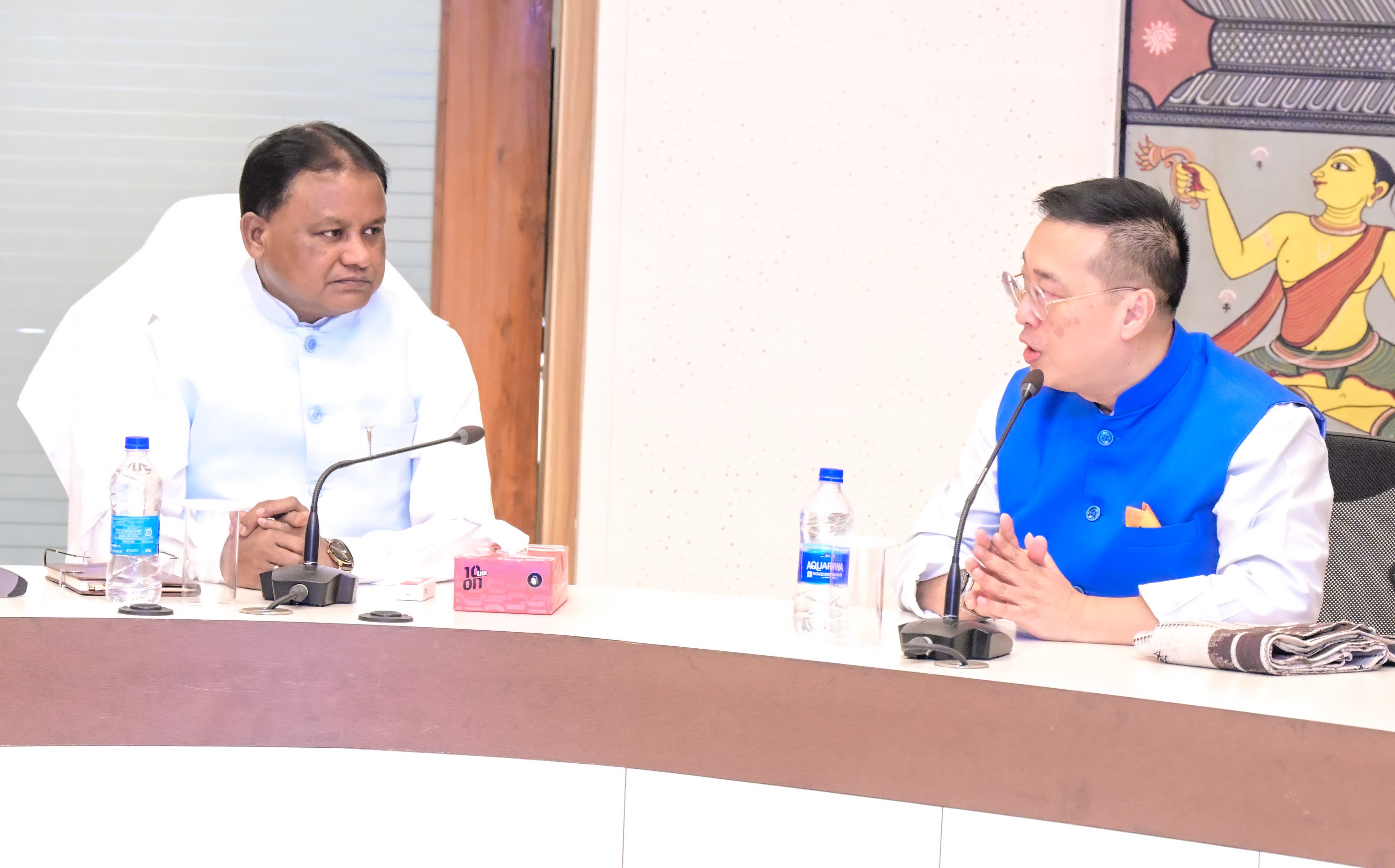 Singapore High Commissioner Meets Odisha CM