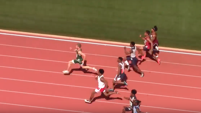 Texas, sprinter, Matthew Boling, 100m