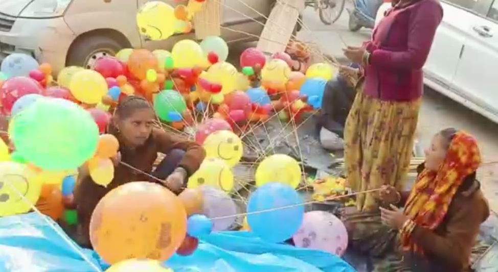 People celebrating Christmas in Ghaziabad on WhatsApp and social media