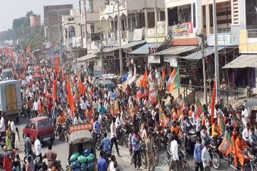 bjp-bike-rally-in-nagarjuna-sagar-constituency