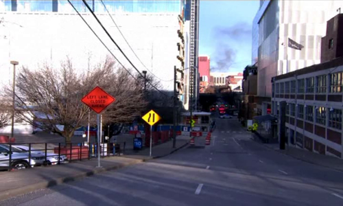 An explosion that shook the largely deserted streets of downtown Nashville