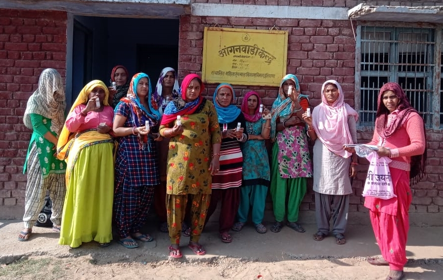 Mahendragarh women Water quality training