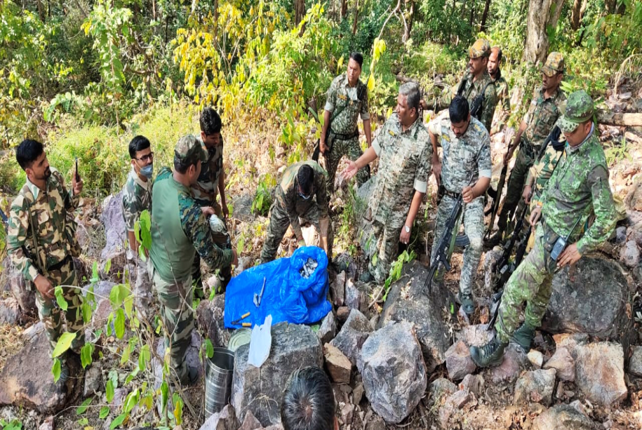 Naxal hideout busted in Gondia