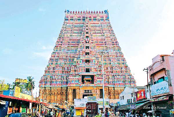 ranganathaswamy temple dome largest one in the asia