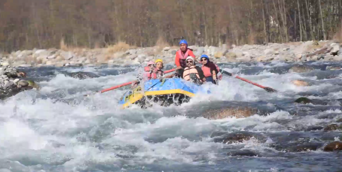 river rafting in Kullu