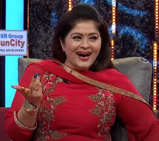 sudha chandran in ali tho saradaga show